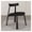 Black, variant on Mid Century Dining Chairs Kitchen Leisure Chairs with Solid Wood Legs,Upholstered Side Chairs in PU Leather,Retro Kitchen Chairs for Dining Room