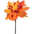 thumbnail image 1 of Set de 3 Ramas de Calabaza de Arce Artificial - Para Halloween - 24,9 cm Sincero Electrónica, 1 of 5