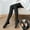 c01Black, variant on JGGSPWM Women's Ultra Soft Solid Color Elastic Waist Anti-Snag Pantyhose Leggings Stockings, Opaque, Full Foot, Tights Beige XL