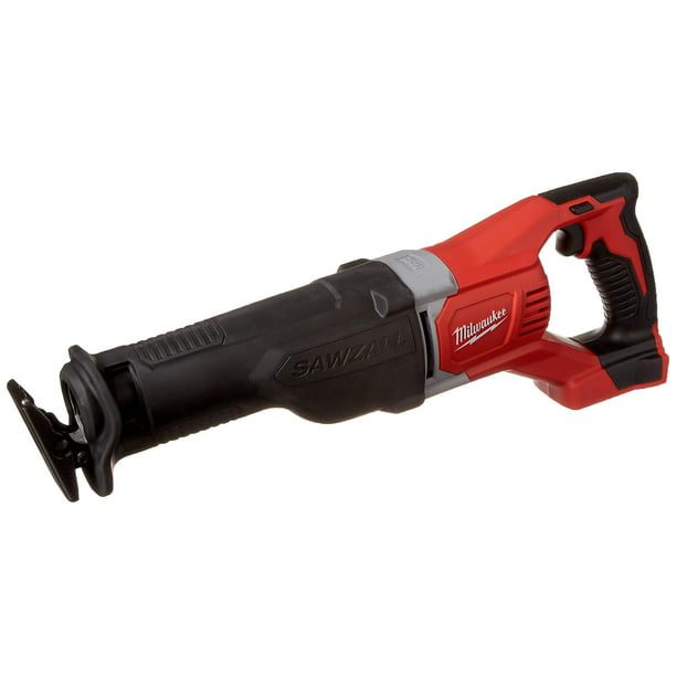 Milwaukee 2621-20 M18 18V Lithium Ion Cordless Sawzall 3,000RPM  Reciprocating Saw with Quik Lok Blade Clamp and All Metal Gearbox (Bare  Tool)