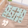 thumbnail image 5 of Easter Non-Slip Polyester Office Floor Mat Carpet Rug - Machine Washable, 5 of 6
