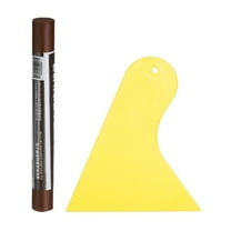 Uxcell Wood Filler Sticks Wood Furniture Scratch Repair Touch Up, Gray Brown