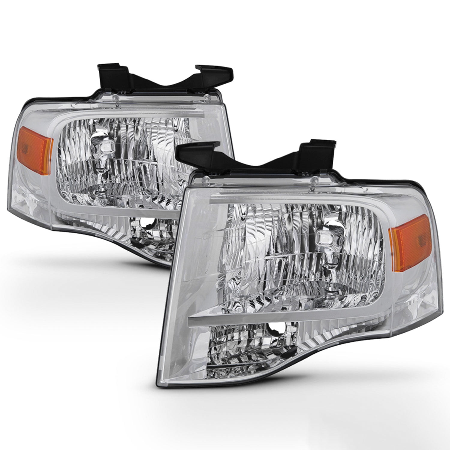 For 2007-2014 Ford Expedition Headlights Left+Right Replacement 07