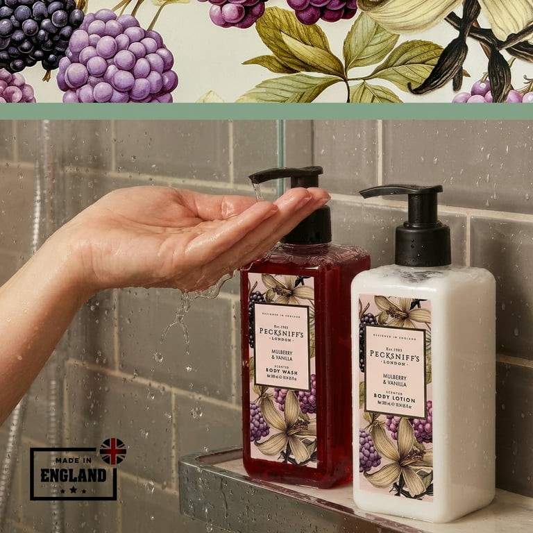 Pecksniff's Body Care Duo Gift Set, Wildwood Mulberry & Vanilla