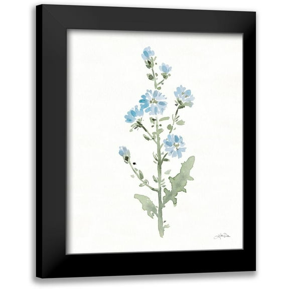 Pete, Katrina 12x14 Black Modern Framed Museum Art Print Titled - Flowers of the Wild III