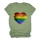 thumbnail image 1 of Puntoco - Camiseta de manga corta para mujer con estampado colorido informal Puntoco Puntoco-4821, 1 of 4