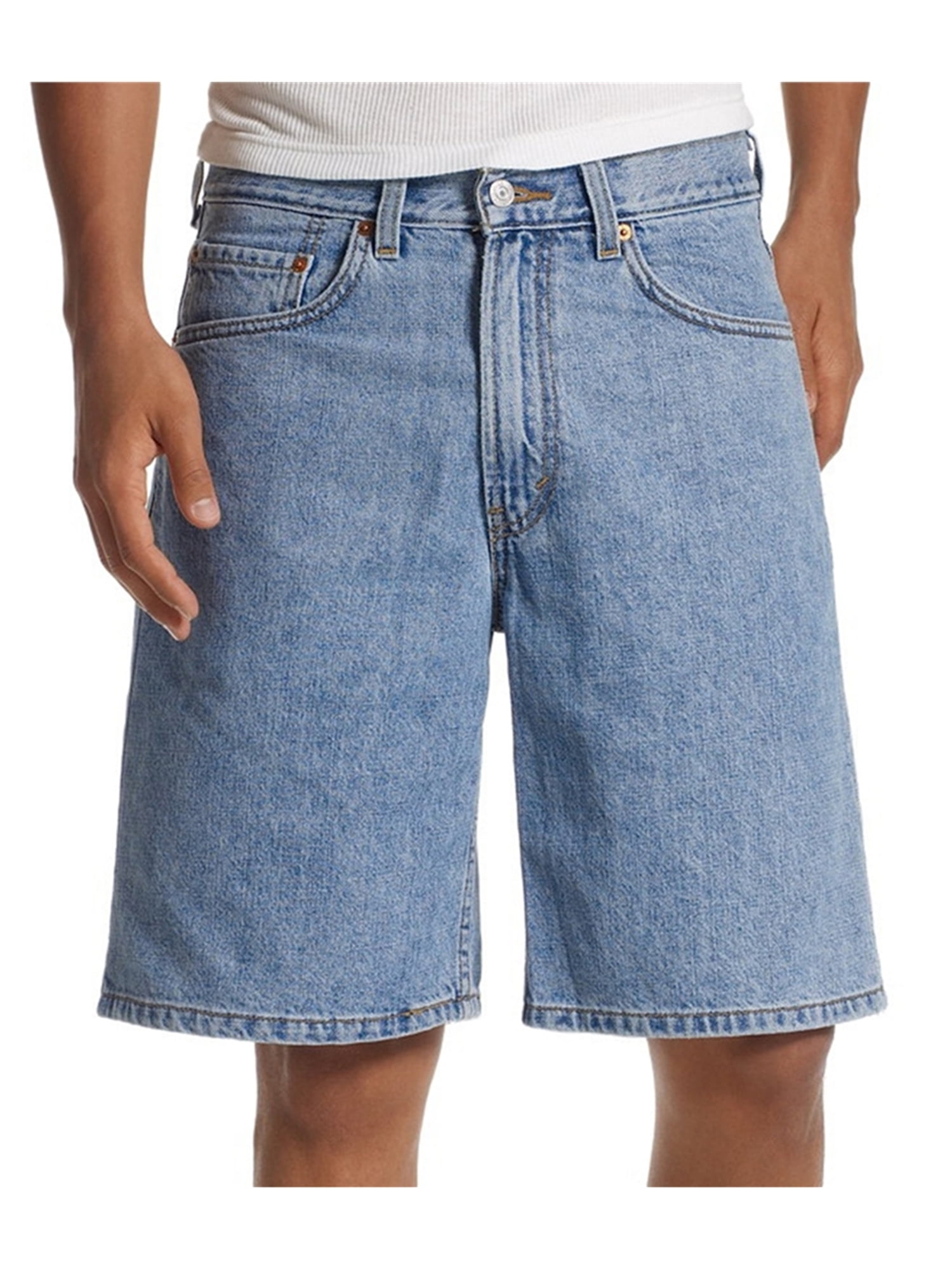men's relaxed denim shorts