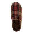 thumbnail image 6 of MUK LUKS Men's Plaid Fleece Comfort Clog Slipper, 6 of 9