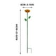 thumbnail image 4 of HWRETIE Vasos para beber insectos y abejas,dispensador de agua de metal con forma de flor,comedero para abejas,decoración de patio y polinizador para jardín, 4 of 6