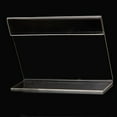 thumbnail image 2 of Set of 20PCS Mini Sign Display Holder, L Shape Clear Acrylic Price Card Tag Label Stand with your family, 2 of 5