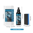 thumbnail image 3 of Headlight Restoration Kit 120 Ml With Sponge, Brightness Booster And Yellowing Remover, Safe Non Abrasive Formula, Easy Tool Free Use For Cars Trucks SUVs, Compact Portable, Long Lasting Protection, 3 of 8