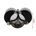 thumbnail image 4 of Car Exhaust Tip Stainless Steel Dual Tailpipe Throats Muffler Exhaust Tip Auto Modification Supplies, 4 of 8
