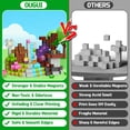 thumbnail image 4 of Juego de Bloques Magnéticos OUGUI 200 Piezas para Construcción STEM, 4 of 8