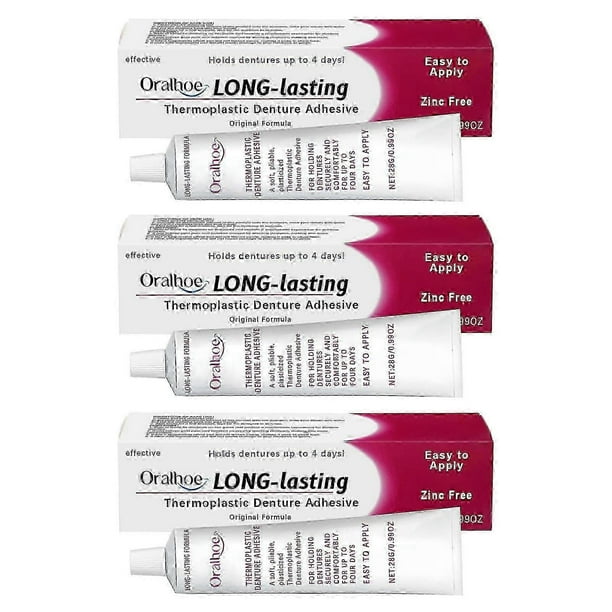 Thermoplastic-Denture Adhesive Waterproof Denture-Adhesive Cream for Partial-Dentures