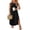 Black, variant on Women Summer Casual Maxi Sundress Sleeveless Loose Split 2026 Trendy Tank Shirt Long Dress Beach Vacation Clothes Black XX-Large