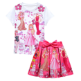 thumbnail image 1 of Nouvelle Robe de Cosplay pour Enfants Filles Impression 3D Manches Courtes Jupe Plissée avec Sac, 1 of 2