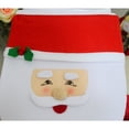 thumbnail image 5 of Asiento De Inodoro, Cubierta De Tanque, Alfombra, Juego De Baño Para Oficina En Casa 3 Uds Adornos Navideños, Cubierta Advancent HA024364-03, 5 of 5