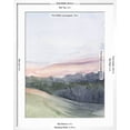 thumbnail image 4 of Art.com Blue Ridge Sunrise II Art Print, White Frame Wall Art, 23" x 29", 4 of 4