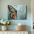 thumbnail image 5 of Inspirational Canvas Wall Art I Am The Storm" | Rustic Farmhouse Decor, Ready-to-Hang Framed Art for Bedroom, Office, Dorm, Meditation Nook | Handmade in USA, Premium Pine Frame, 5 of 5
