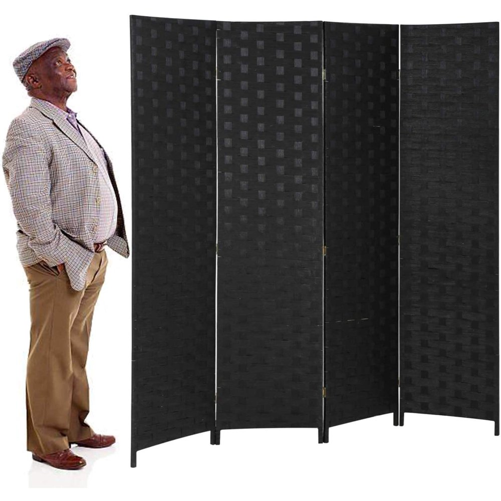 4Panel Room Dividers and Folding Privacy Screens Partition Walls for