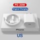 thumbnail image 1 of Para Apple cargador USB tipo C Original para iPhone 12 11 14 13 Pro Max Mini XS Max 8 Plus iPad Air cargador PD Cable de carga rápida Dengxun unisex, 1 of 2