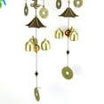 thumbnail image 2 of HONITANO 1Pcs Golden Tree Shaped Vintage Alloy Wind Chimes Hanging Decoration for Outdoor Patio Garden Balcony, 2 of 8