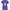 Purple, variant on Inktastic French Goose says Honque! Women's V-Neck T-Shirt