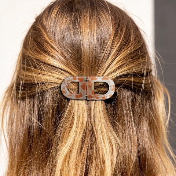 Magnetic Bow Clip – 2026 Magnetic Hair Clips for Styling, Mini Butterfly Hair Clips, Strong Hold No-Slip Magnetics Clips, Seamless 2-in-1 Design Magnetics Tropical Sunset Hairs Clips(Orange)