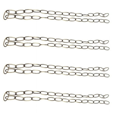 4X 1M Heavy Duty Chain for Vintage Chandelier Hanging Lamp,Green Bronze