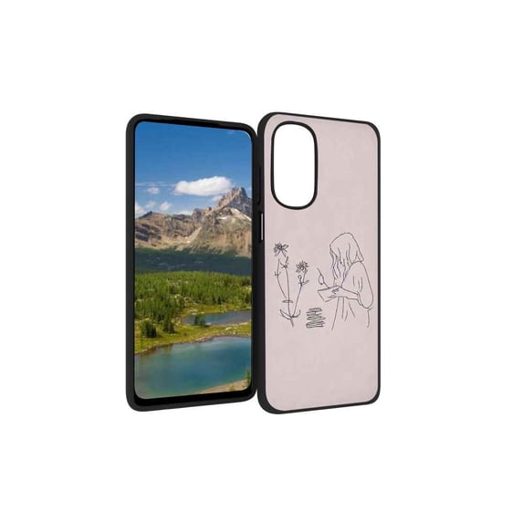 Compatible with Motorola Moto G Stylus 5G 2022 Phone Case, Line-Art-9 Case Silicone Protective for Teen Girl Boy Case for Motorola Moto G Stylus 5G 2022
