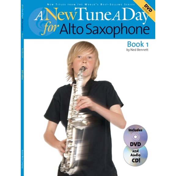 Pre-Owned A New Tune a Day - Alto Saxophone, Book 1 (Book/Online Audio) [With CD and DVD] (Paperback) 082568207X 9780825682070