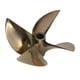 thumbnail image 4 of RC Boat 6717 4- Hélice 26cc 67mm OD para 6.35mm 1/4" Prop Shaft Boat, 4 of 8