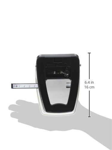 SICURIX 3-in-1 ID Card Punch 5"x6"x4" 18 Sheet Capacity BLACK (80200) CA2