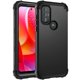 thumbnail image 1 of Funda para Motorola Moto G-Power 2022, funda para Moto G Power 2022, silicona + policarbonato rígido, protección de esquinas a prueba de golpes, funda ligera de doble capa para Motorola G Power 2022,, 1 of 2