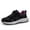 Dark Purple, variant on Athletic Shoes for Women Lightweight Walking Shoes Wide Width Casual Sneakers Breathable Comfortable on Athletic Footwear for Travel Workout Pu 36 Size