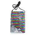thumbnail image 1 of Monedero de correa larga de moda para niñas con bolsillo para tarjetas para el dinero de los niños, regalo perfecto, bolso bandolera para teléfono con lentejuelas brillantes, 1 of 6