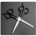 thumbnail image 5 of Juego de 3 tijeras profesionales para cortar el cabello con tijeras de entresacar y peine para uso en salones de belleza y en casa., 5 of 5