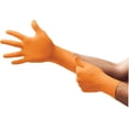 thumbnail image 2 of Ansell Blaze Hi-Viz Orange Nitrile Exam Gloves Powder-Free Size Medium 100/BX (N48) N482, 2 of 2
