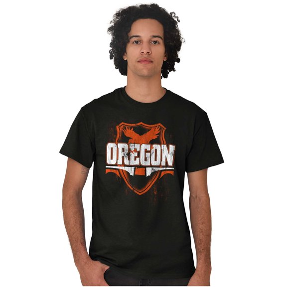 Oregon OR Pride Gameday Spirit Cool Men's Graphic T Shirt Tees Brisco Brands S