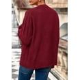thumbnail image 4 of Suéter PRETTYGARDEN 2025 Oversized Burdeos XL, 4 of 8