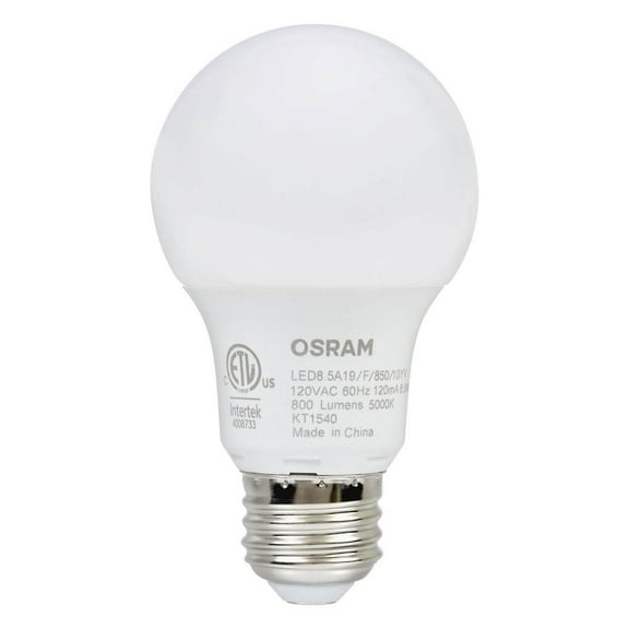 Sylvania A19 8.5 Watt 120 Volt E26 Base Clear Daylight LED Light Bulb | 79281
