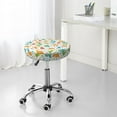 thumbnail image 7 of Lsque Dinosaur Round Bar chair cushion covers Velvet Fabric Premium Comfort Protects from Scratches and Stains for 14-17 Inch Chair- 14 inch, 7 of 7