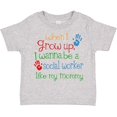 thumbnail image 3 of Inktastic Social Worker like Mommy Boys or Girls Toddler T-Shirt, 3 of 5