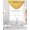 Yellow, variant on Yellow Golden Floral Sheer Waterfall Valance Curtains for Window, Spring Summer Shiny Flowers Rod Pocket Sheer Topper Swag Curtains for Living Room, Kitchen 38.5"W x 47.2"L, 1 Panel