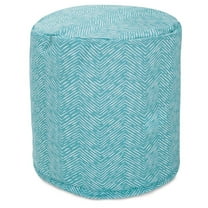 Majestic Home Goods Pouf South West Teal