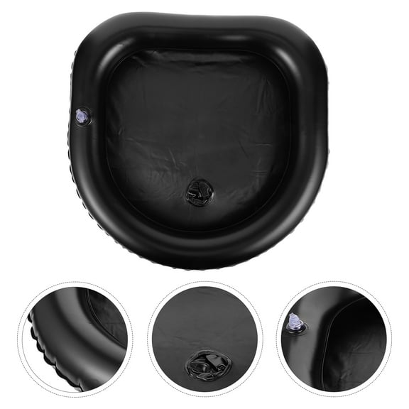 DINHEAROM 1 Set Inflatable Washing Hair Basin For Bedridden With Inflatable Design