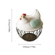 thumbnail image 3 of Uuiauoio Chicken Wire Egg Baskets, Rustic Metal Egg Baskets for Fresh Eggs, Egg Holder Countertop Basket with, 3 of 6