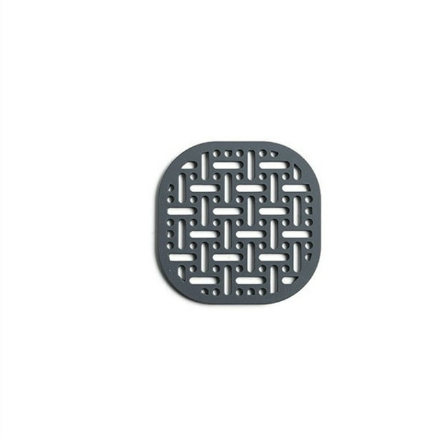 Tapis de Pot Isolant Réutilisable Carré Imperméable Résistant à l'Huile Lavable Antidérapant pour Cuisine Ménagère Bleu Type 2