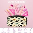 thumbnail image 4 of MUOOUM Pencil Case, Cute Dinosaur Silhouettes Pattern Large Capacity Pencil Pouch Stationery Pen Bag, 4 of 7