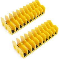 10-Slot Plier Organizer Rack Tool Storage Organizer with Non-Slip Rubber Base, 2 Pack